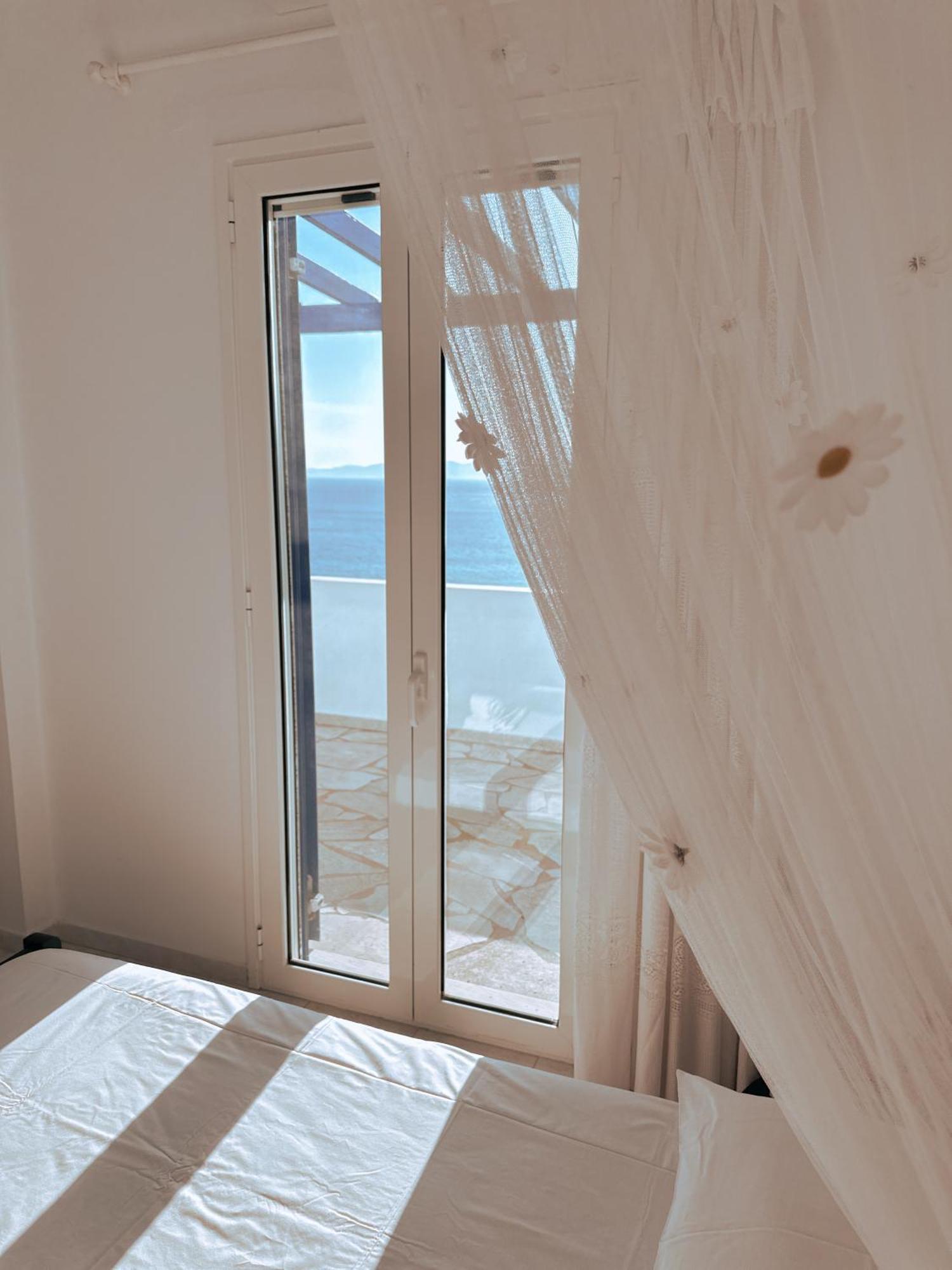 Blue Orison House Tinos For 5 Persons With Seaview Villa Perastra Exterior photo