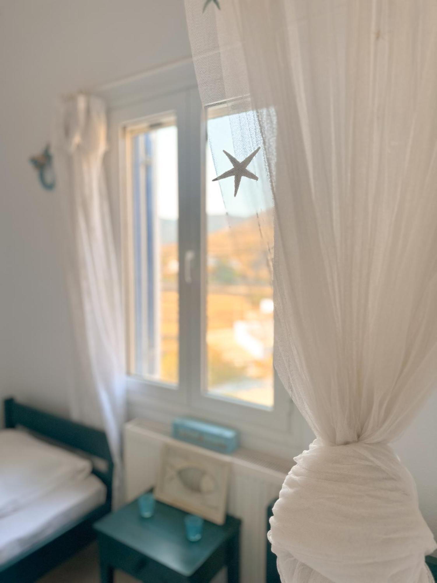 Blue Orison House Tinos For 5 Persons With Seaview Villa Perastra Exterior photo