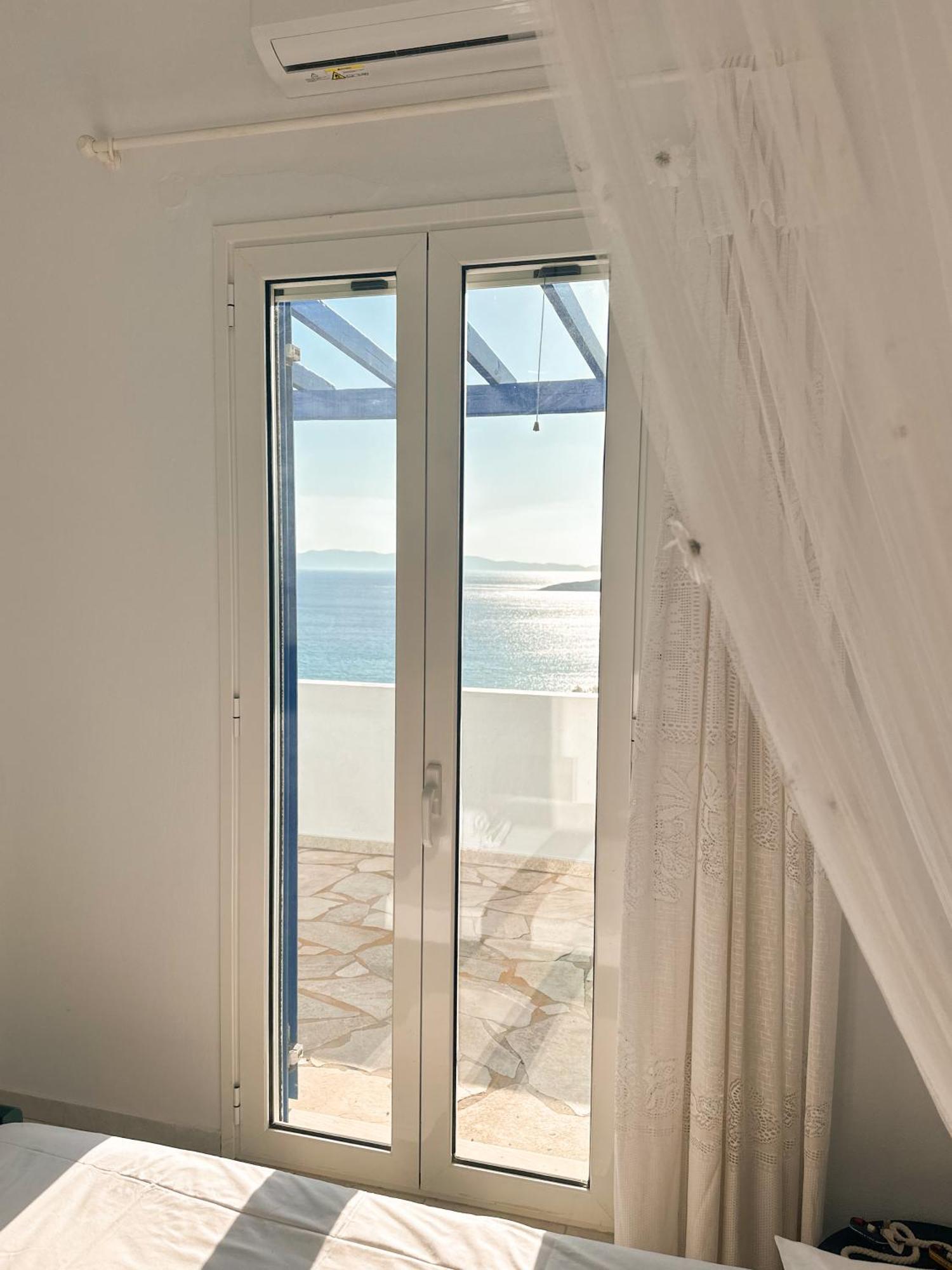 Blue Orison House Tinos For 5 Persons With Seaview Villa Perastra Exterior photo